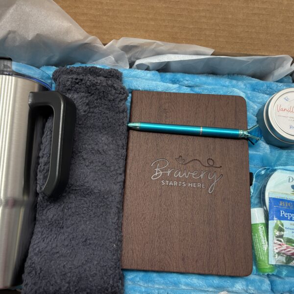 Blue & Silver Care Package